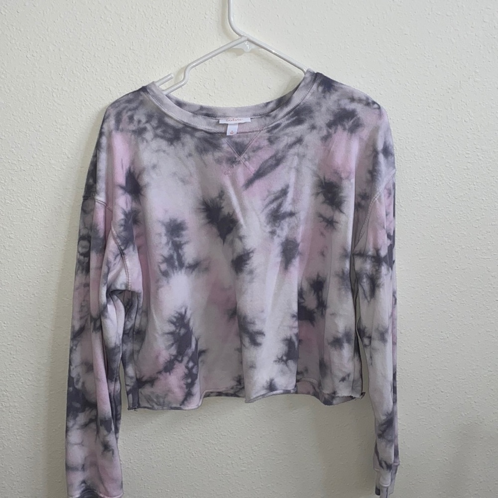 Cute tie dye long sleeve